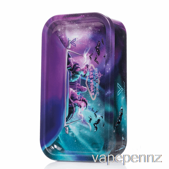 V Syndicate 2-in-1 Rolling Tray and Storage Bat Country VAPE NZ
